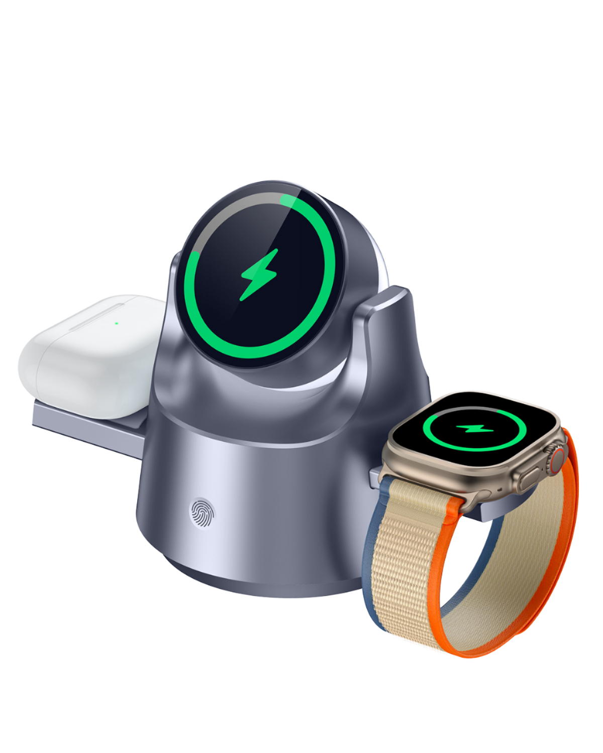 Wireless Charger Watch - 4 in 1 15W Wireless Charger