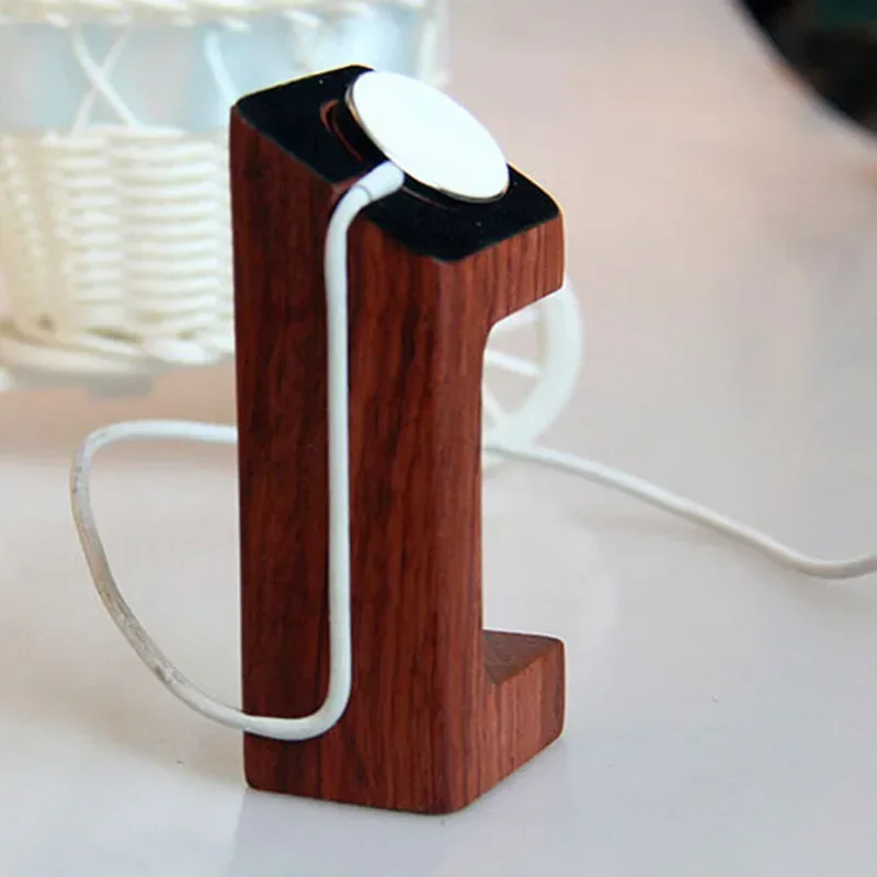 Wooden Apple Watch Charger Sta - Smartwatch Watch Accessories avis et prix