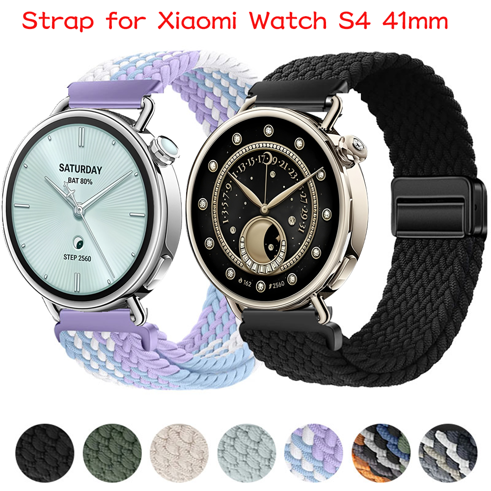 18mm Braided Magnetic Buckle S - Titan Smartwatch Accessories avis et prix