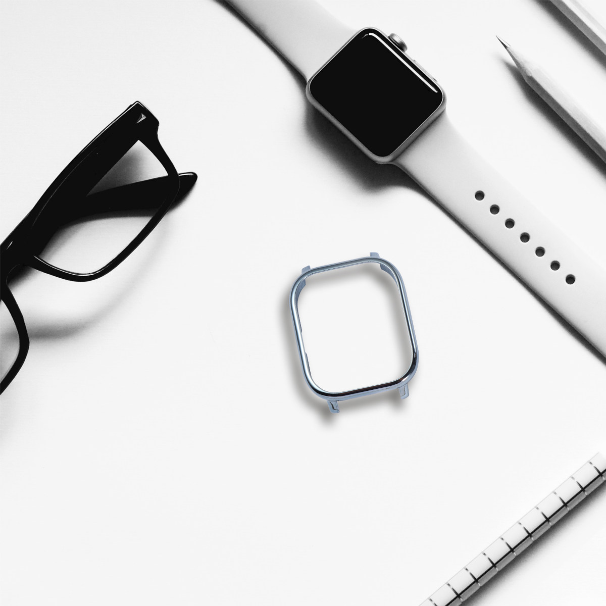Watch Protective Case Frame Pc - Smartwatch Case avis et prix