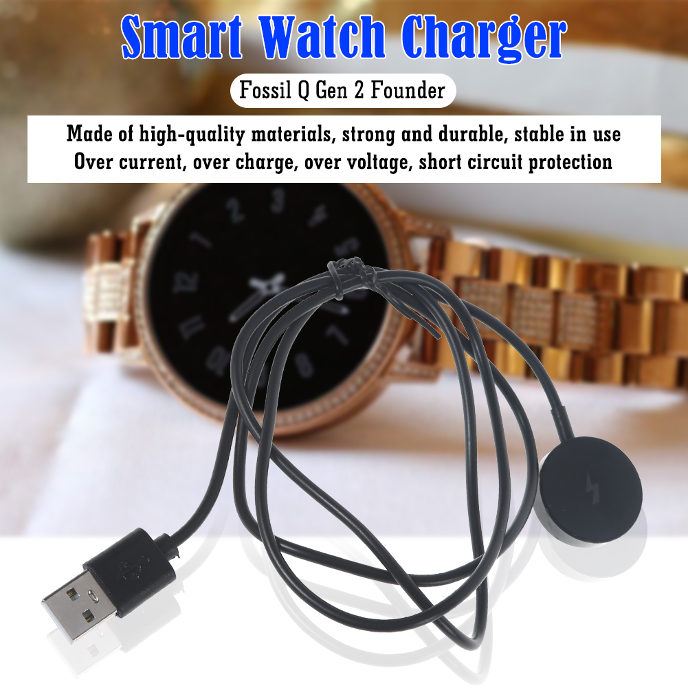 USB Smart Watch Magnetic Charg - Fossil Smartwatch Accessories avis et prix