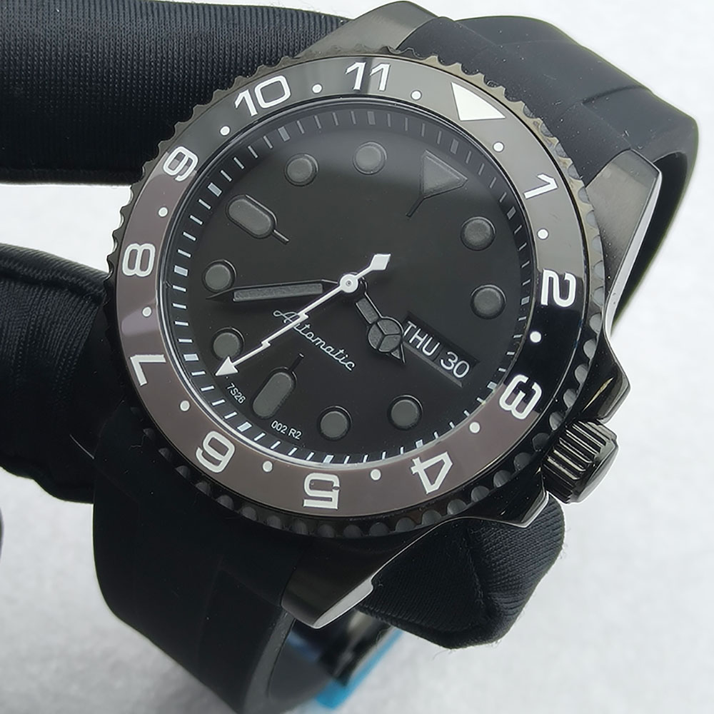 40MM NH36 Watch Black Men's St - Accessories With Watch avis et prix