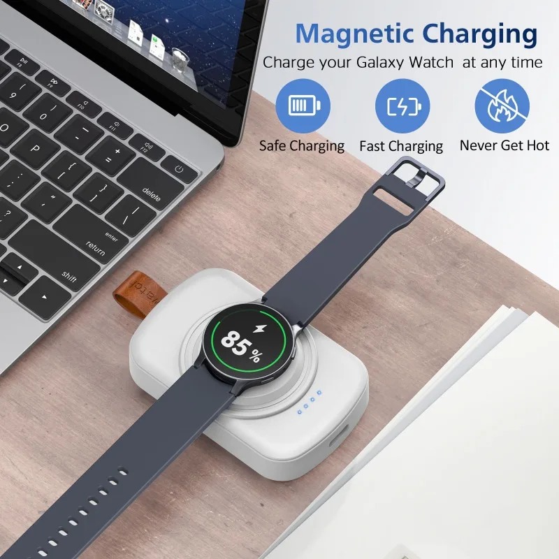 Portable 1800mAh Magnetic Wire - Wireless Charger Watch avis et prix