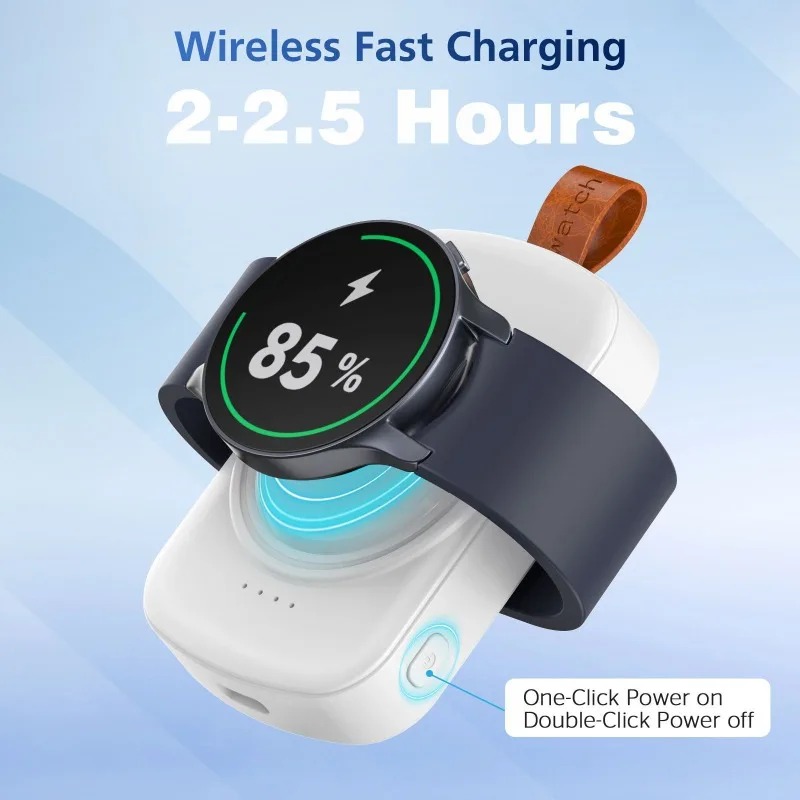 Portable 1800mAh Magnetic Wire - Wireless Charger Watch avis et prix