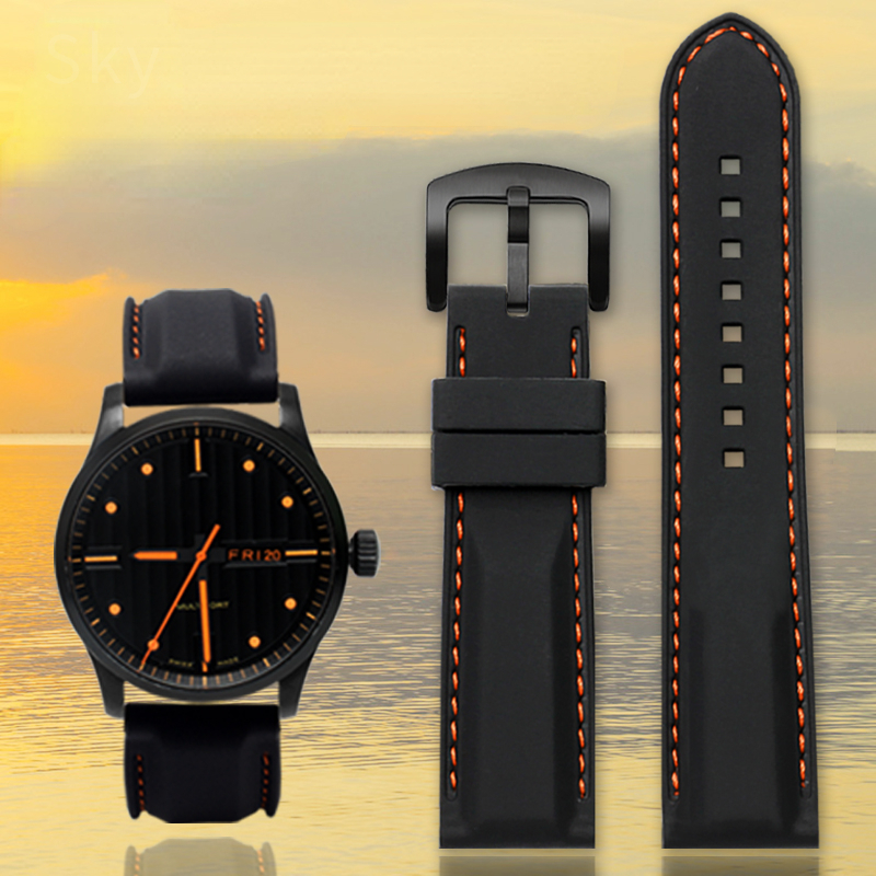 Watch Strap Men 'S Silicone Wa - Fossil Smartwatch Accessories avis et prix