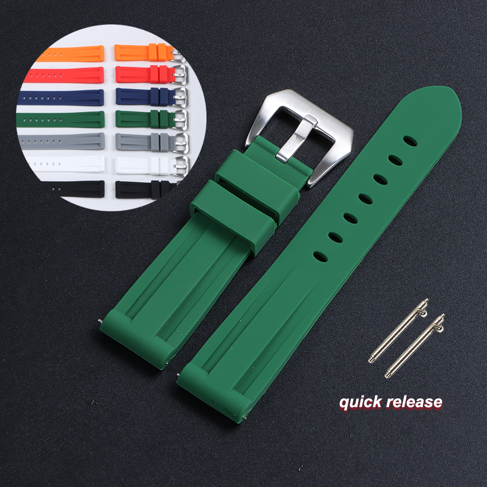20mm 22mm 24mm 26mm Silicone W - Fossil Smartwatch Accessories avis et prix