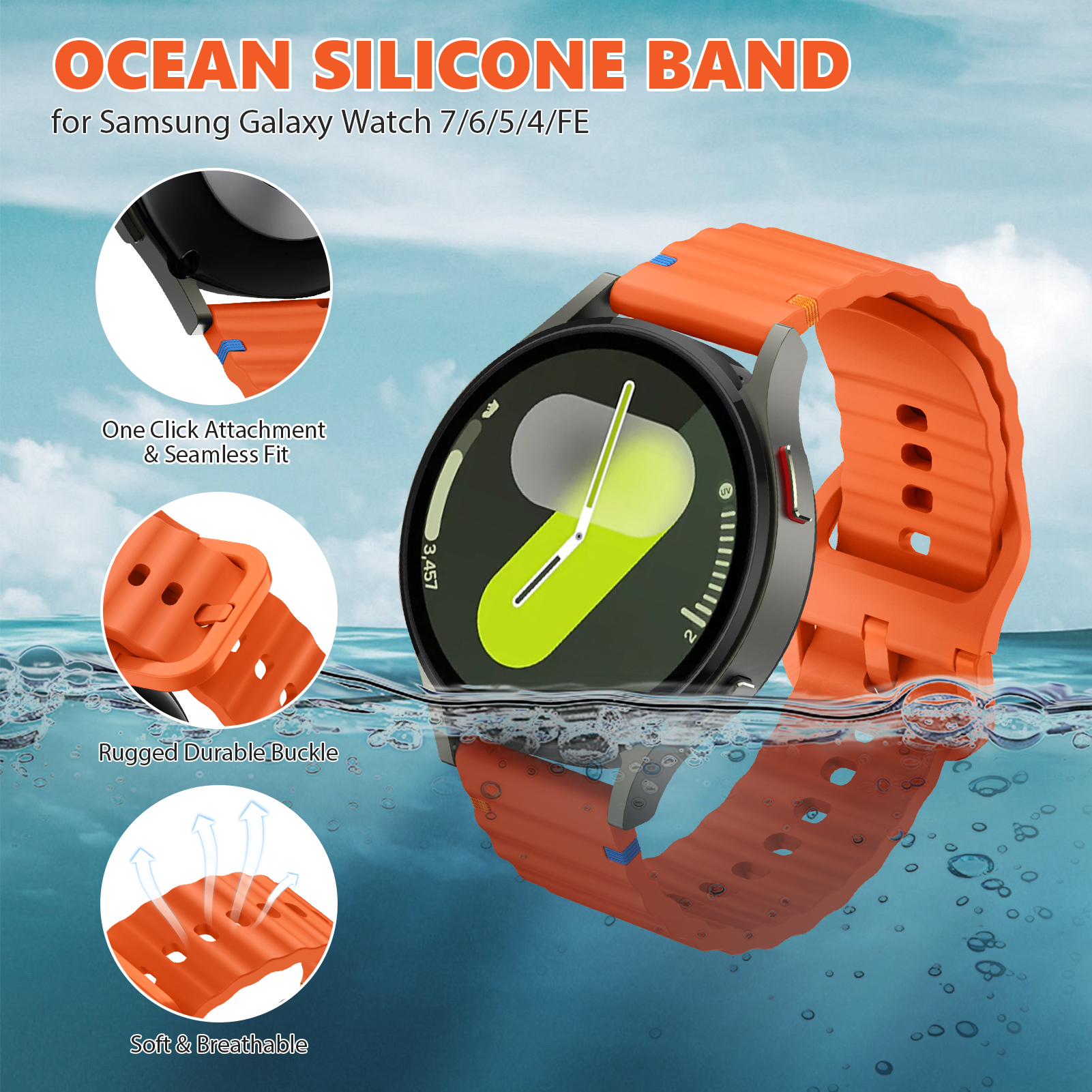 18mm/22mm watch Straps For Hua - Titan Smartwatch Accessories avis et prix