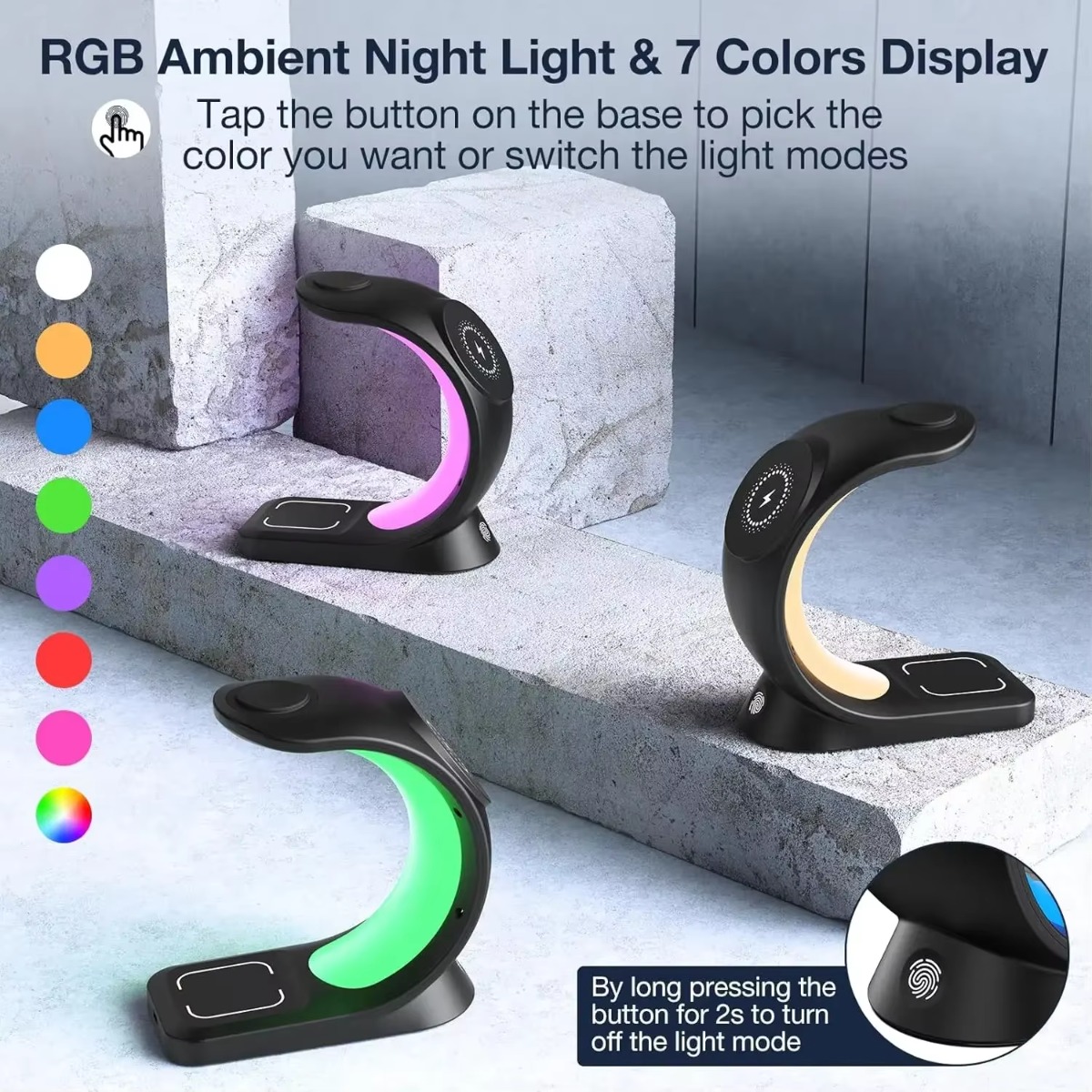 Magnetic Wireless Charger Touc - Smartwatch Touch avis et prix