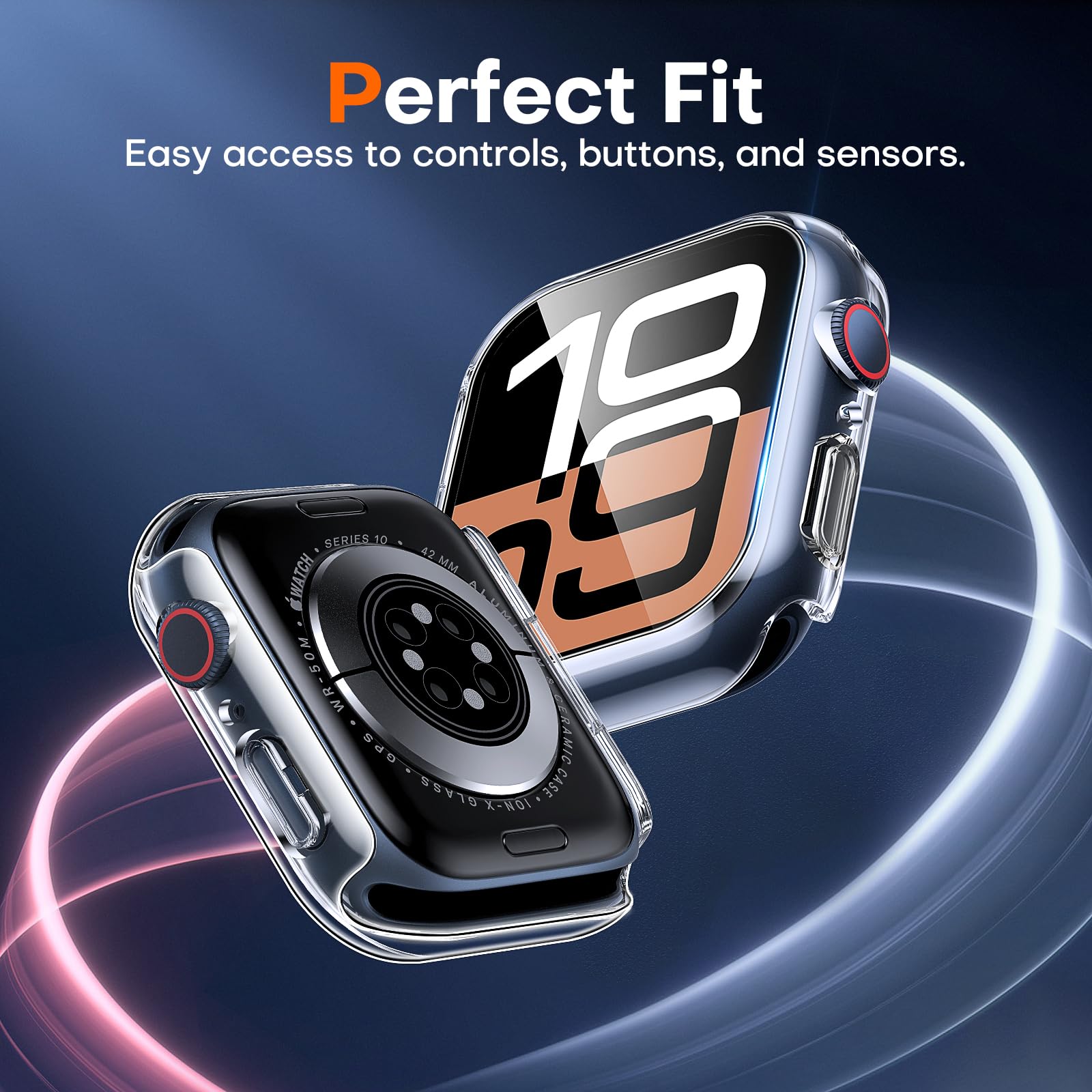 2pcs Tempered Glass Case For A - Watch Case Bumper avis et prix