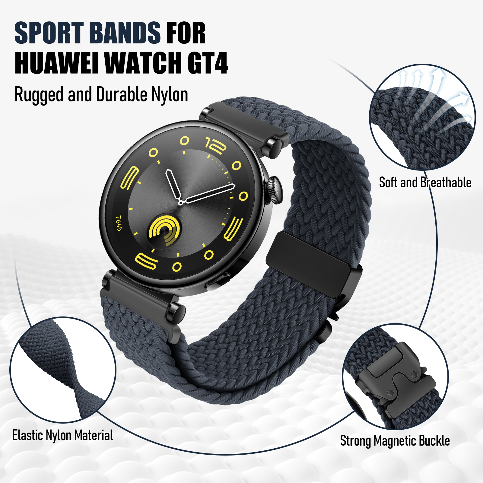 18mm 22mm Parachute Band for H - Titan Smartwatch Accessories avis et prix