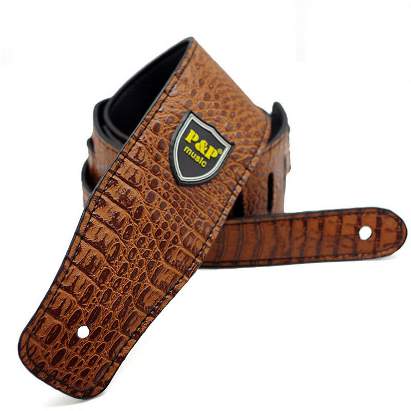 Pu Leather Classic Guitar Stra - Leather Classic Strap avis et prix