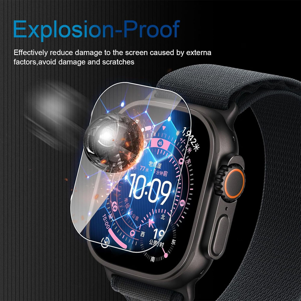 Tempered Glass For Apple Watch - Smartwatch Case avis et prix