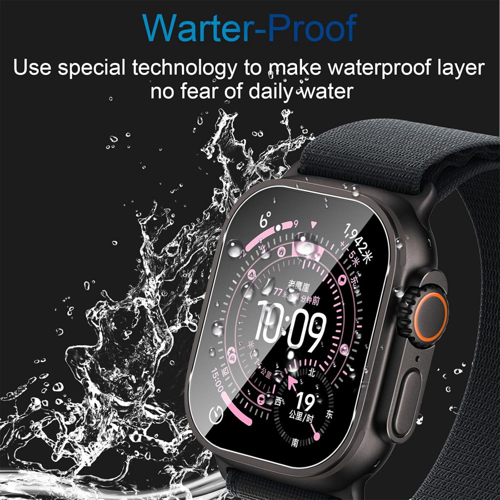 Tempered Glass For Apple Watch - Smartwatch Case avis et prix