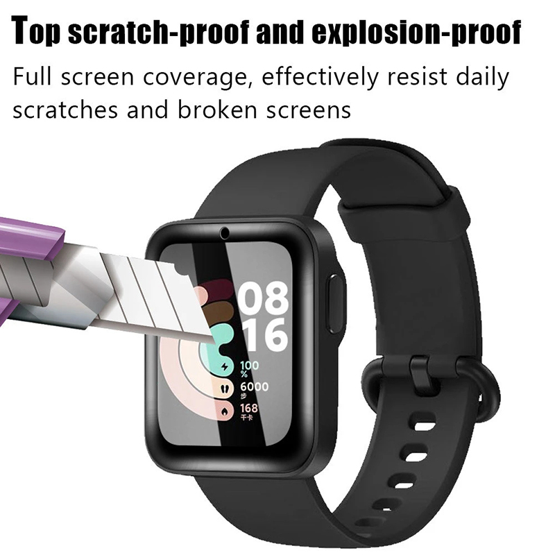 2 Pcs Tempered Glass for Redmi - Smart Watch Accessories avis et prix