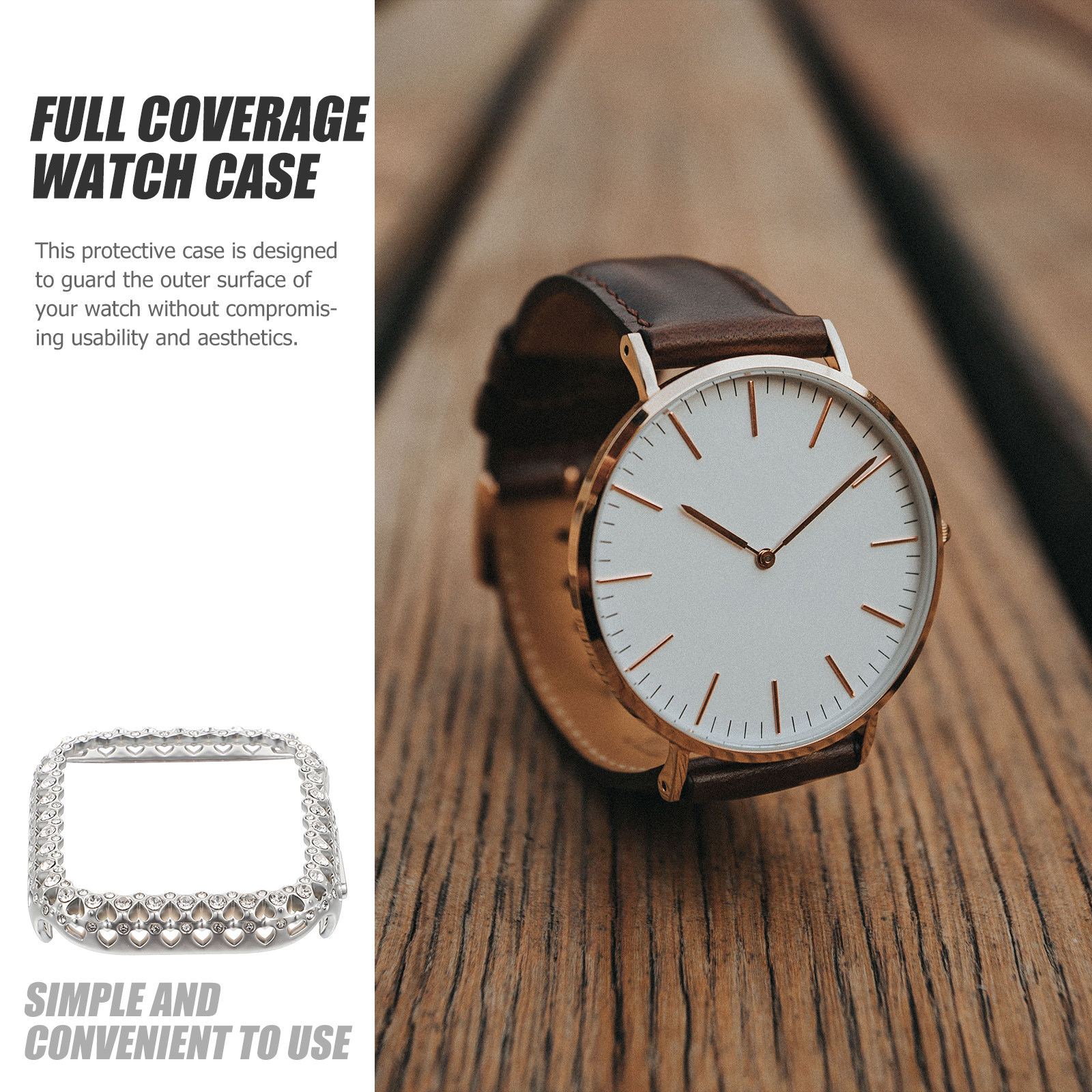 Anti-Scratch Watch Protector f - Smartwatch Case avis et prix