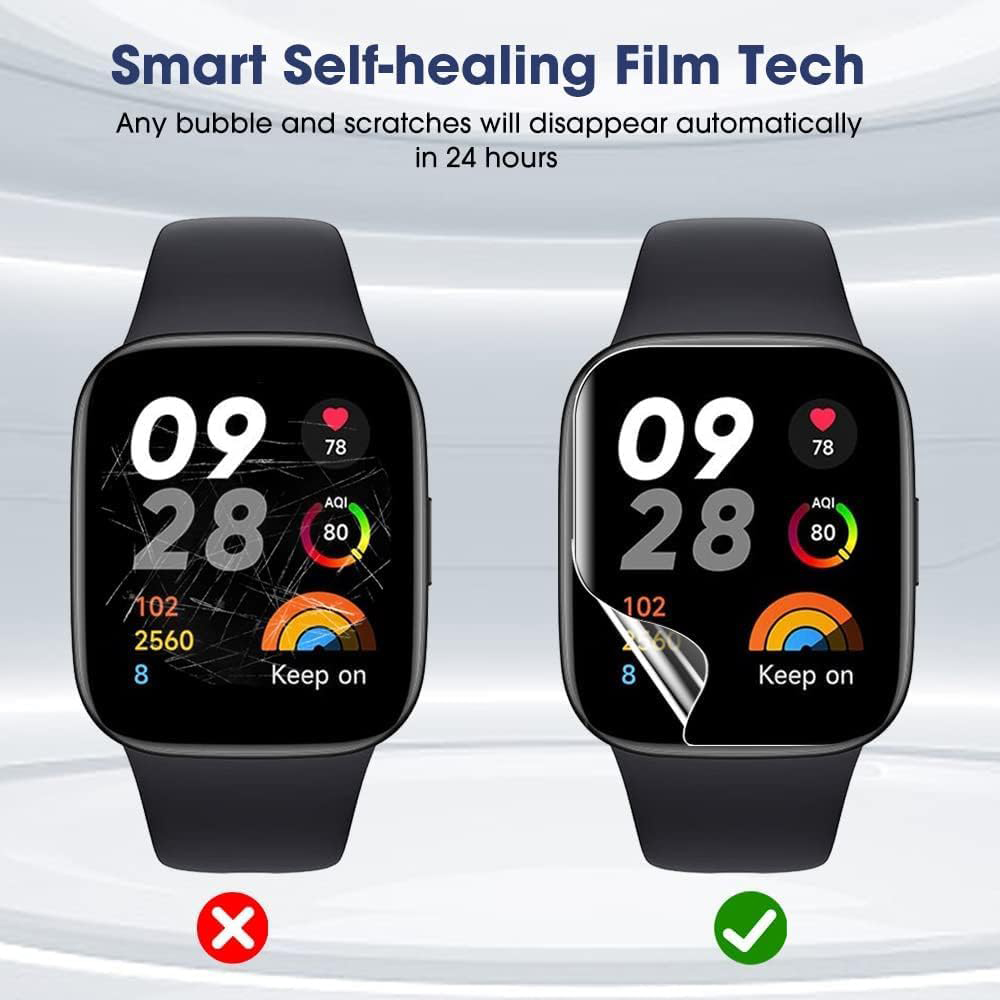 3/6pcs Hydrogel Protective Fil - Watch Face Protector avis et prix