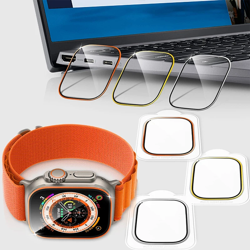 Tempered Glass for Apple Watch - Smartwatch Watch Accessories avis et prix