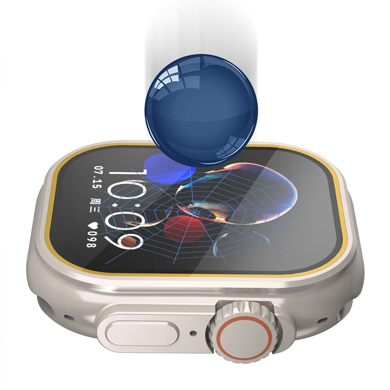 Tempered Glass for Apple Watch - Smartwatch Watch Accessories avis et prix