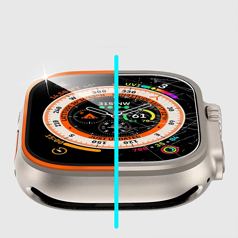 Tempered Glass for Apple Watch - Smartwatch Watch Accessories avis et prix