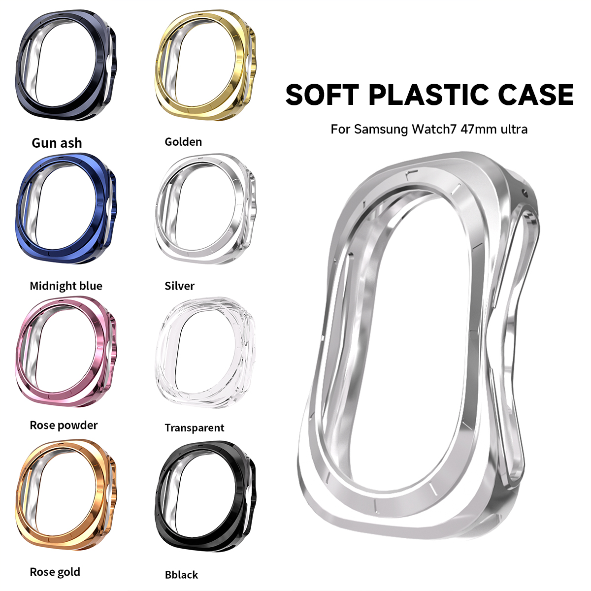 Case for Samsung Galaxy Watch  - Samsung Smartwatch Ultra Accessories avis et prix