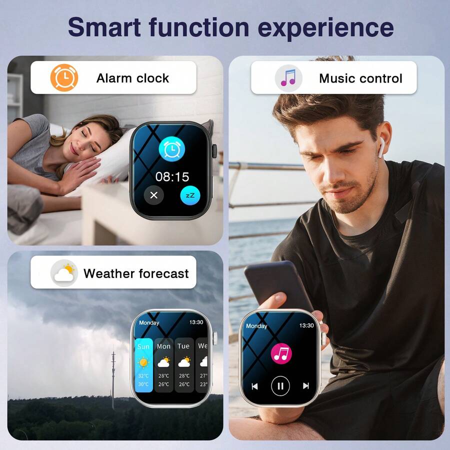 New Smartwatch with Wireless C - Smartwatch Touch avis et prix