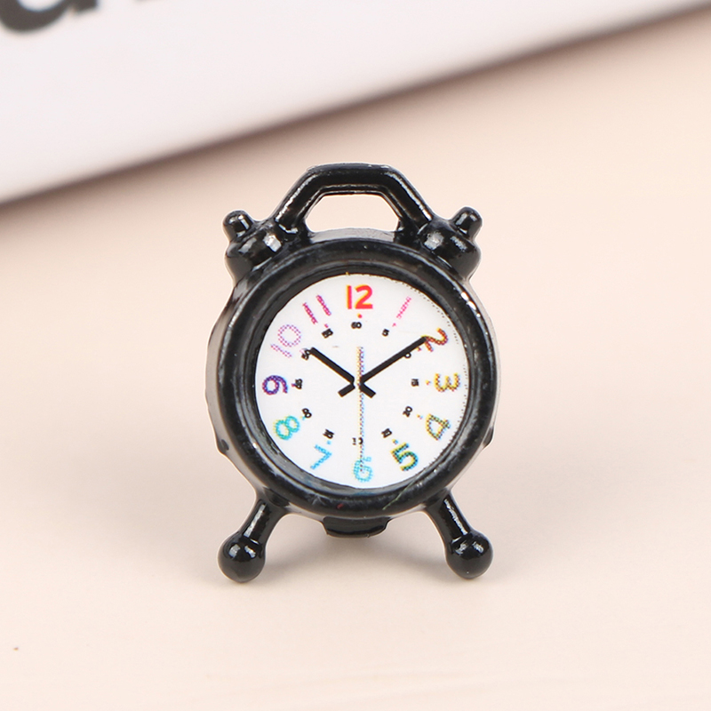 1PC 1:12 Scale Alarm Clock Dol - Accessories With Watch avis et prix