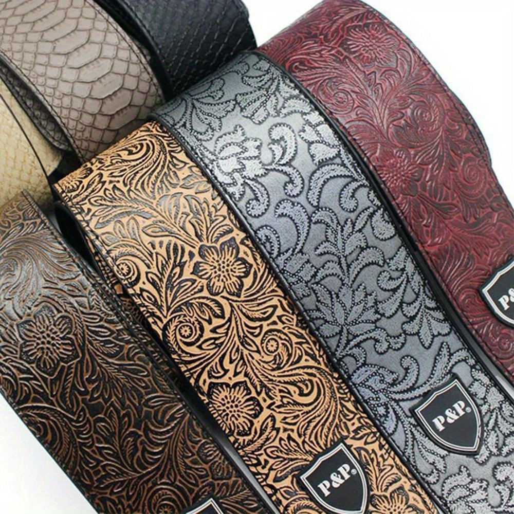 Faux PU Leather Guitar Strap 6 - Leather Classic Strap avis et prix