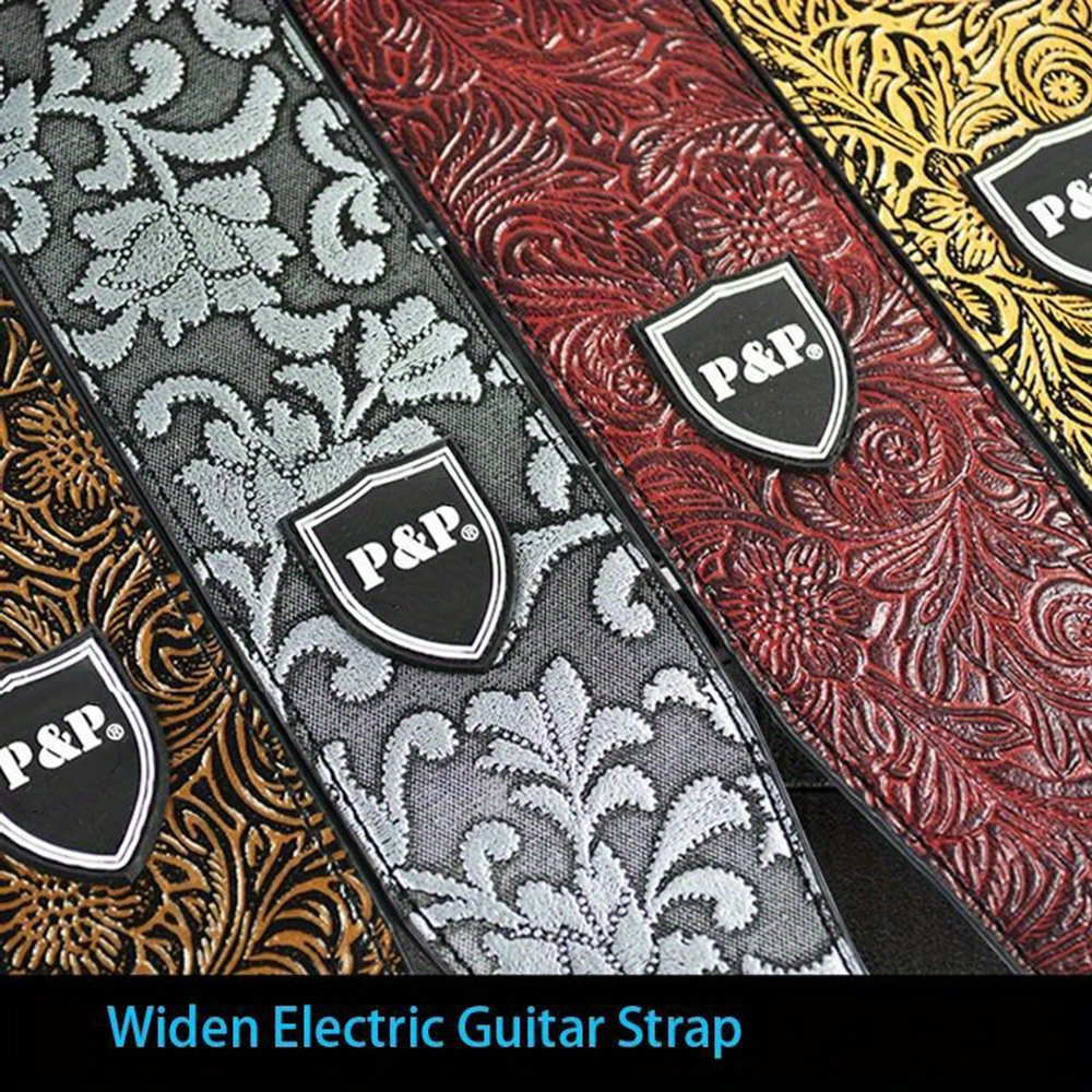 Faux PU Leather Guitar Strap 6 - Leather Classic Strap avis et prix