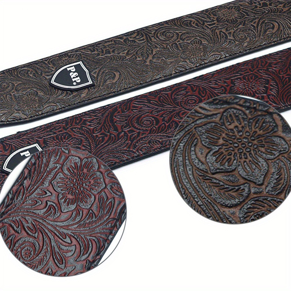 Faux PU Leather Guitar Strap 6 - Leather Classic Strap avis et prix