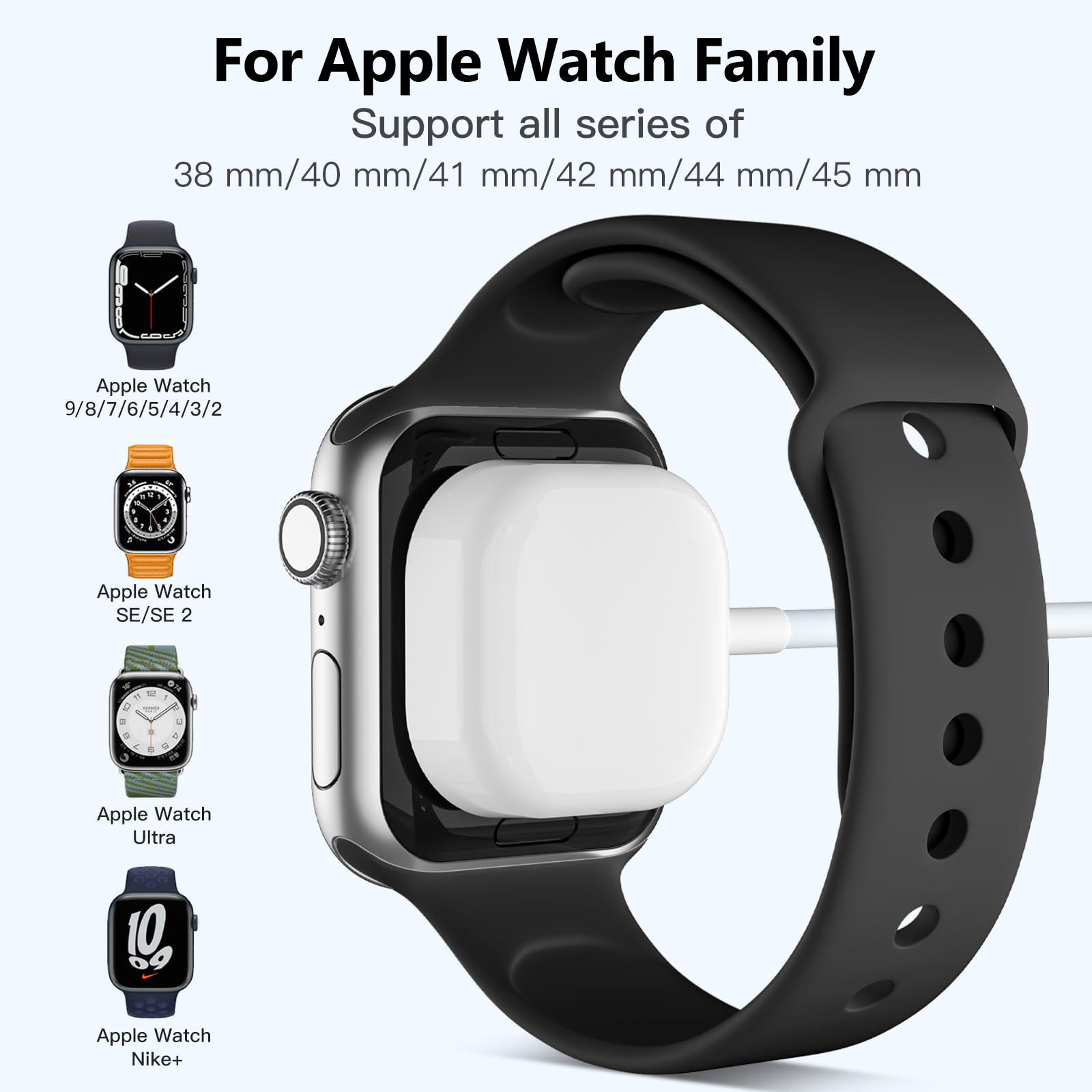 2 in 1 Magnetic Wireless USB A - Wireless Charger Watch avis et prix