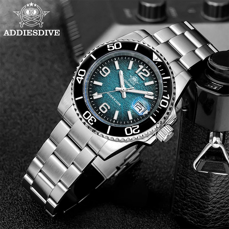 ADDIESDIVE 41mm Men Diving Wat - Accessories With Watch avis et prix
