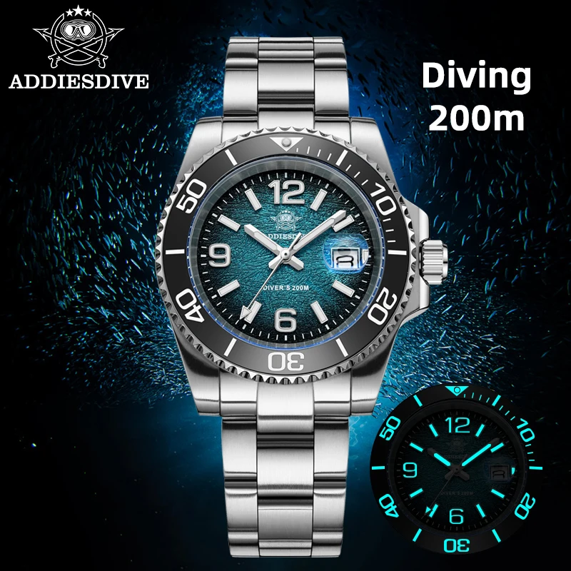 ADDIESDIVE 41mm Men Diving Wat - Accessories With Watch avis et prix