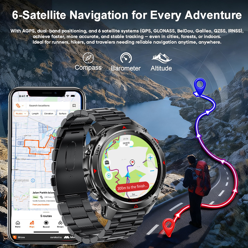 T-Rex 3 Pro Military Grade AGP - Android Smartwatch Accessories avis et prix