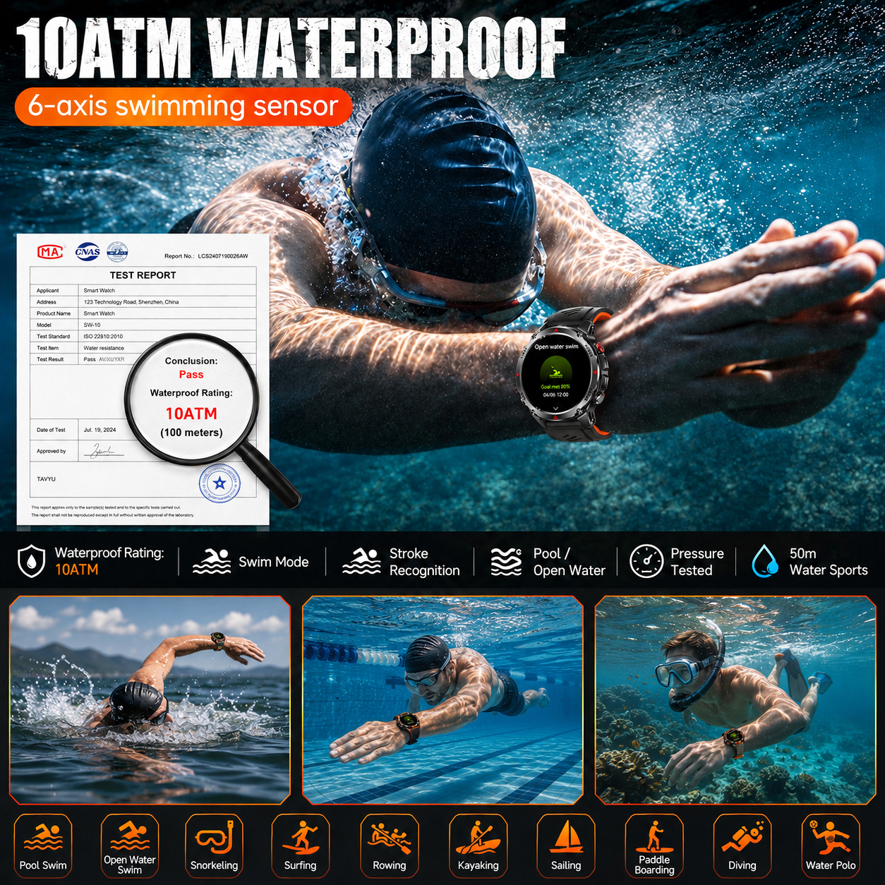 T-Rex 3 Pro Military Grade AGP - Android Smartwatch Accessories avis et prix