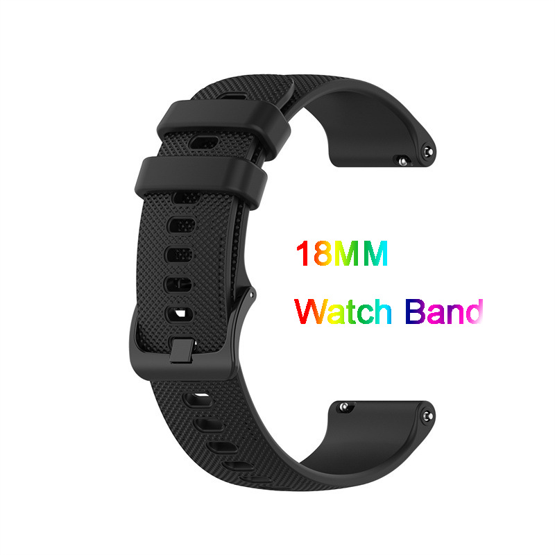 18mm Silicone Watch Band Compa - Fossil Smartwatch Accessories avis et prix