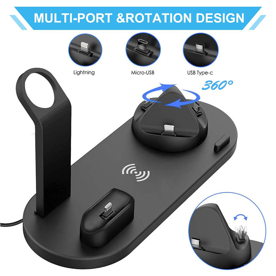 7 in 1 Wireless Charger Stand  - Wireless Charger Watch avis et prix