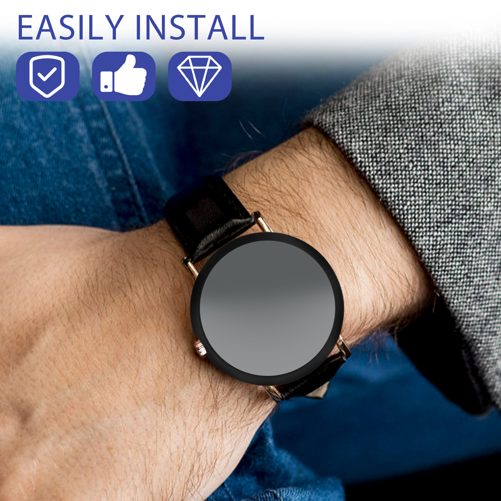 Watch Bumper Case Pc Protectiv - Watch Case Bumper avis et prix