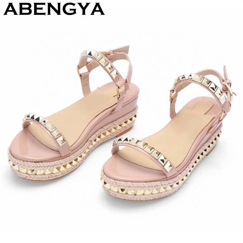 Classic Fashion Thick Sole Pla - Leather Classic Strap avis et prix