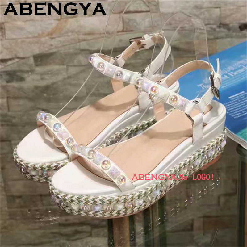 Classic Fashion Thick Sole Pla - Leather Classic Strap avis et prix