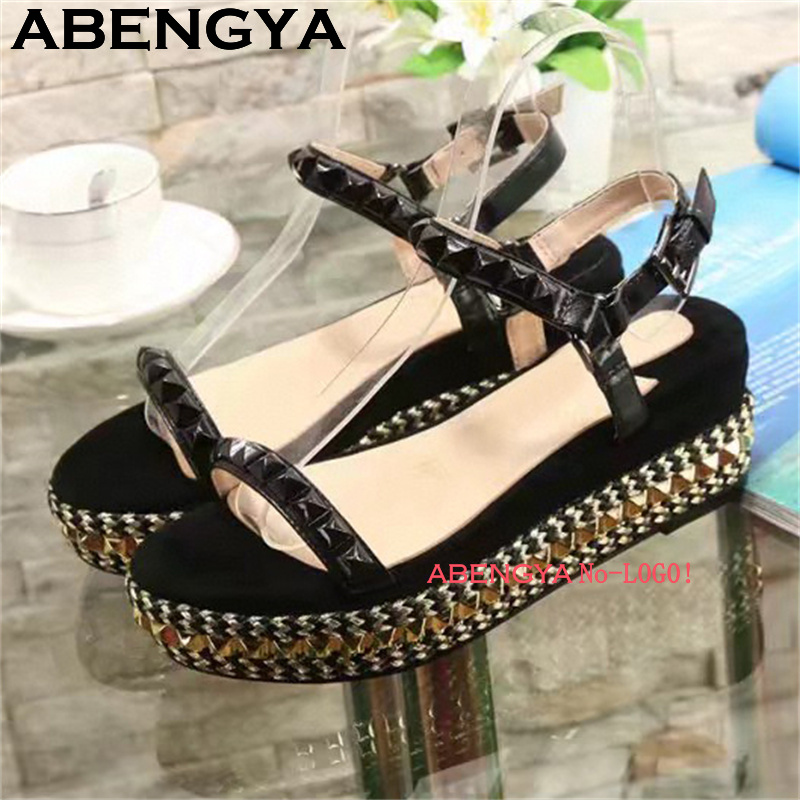 Classic Fashion Thick Sole Pla - Leather Classic Strap avis et prix