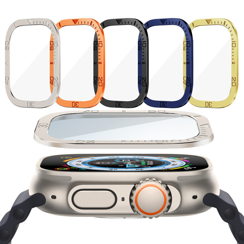Tempered Glass for Apple Watch - Watch Case Bumper avis et prix