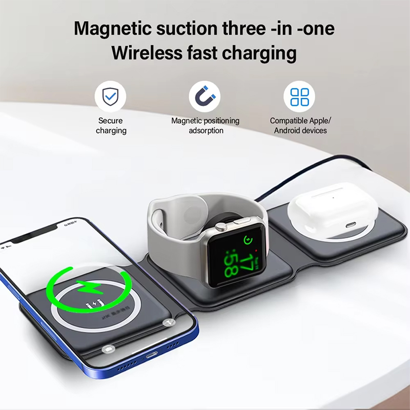 Universal Qi2 Magnetic Foldabl - Wireless Charger Watch avis et prix