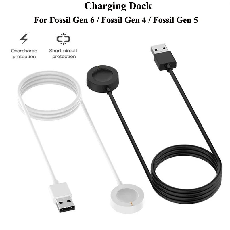 1M USB Magnetic Fast Charger D - Fossil Smartwatch Accessories avis et prix