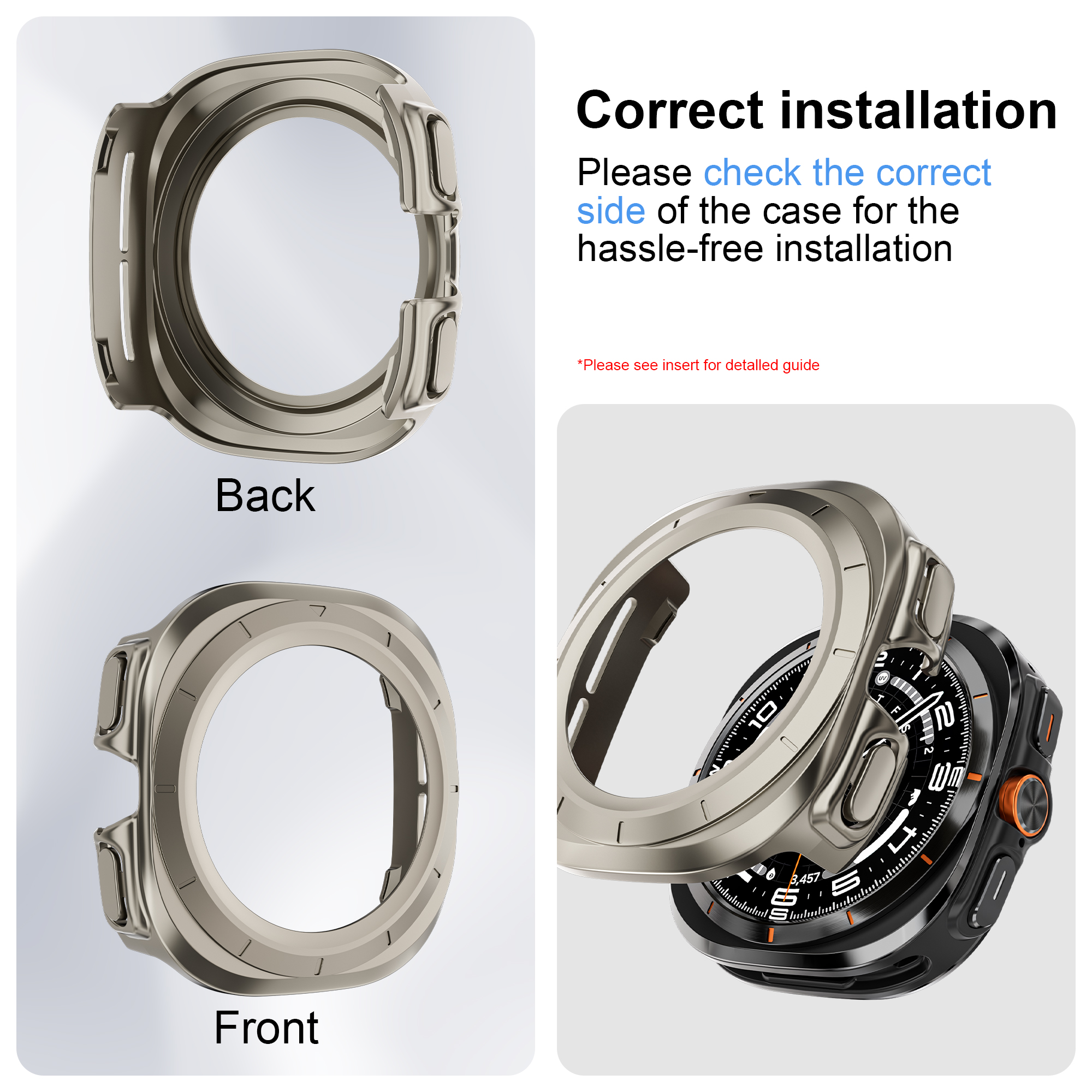 For Samsung Galaxy Watch 2025  - Samsung Smartwatch Ultra Accessories avis et prix