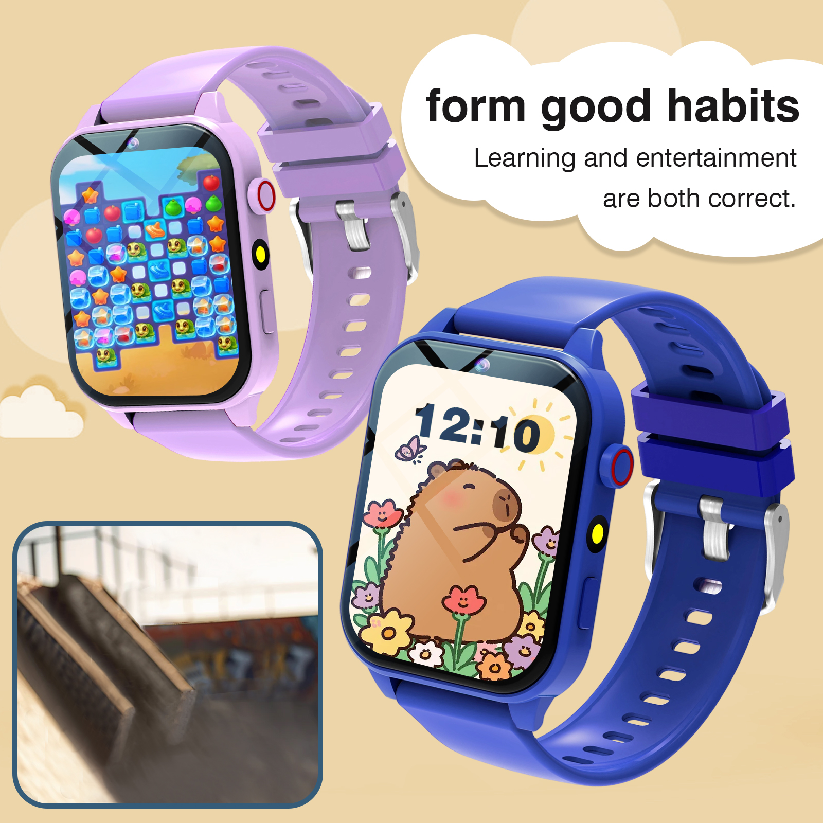 Kids′s Smart Watch 18 Games Ca - Smartwatch Touch avis et prix