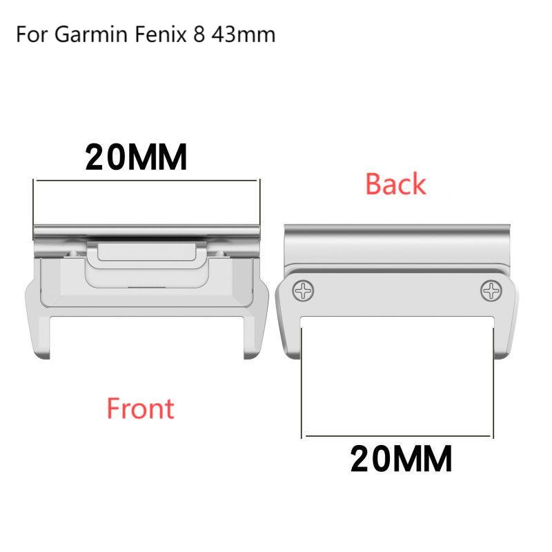 1 Pair Adaptor for Garmin Feni - Sport Loop Strap avis et prix