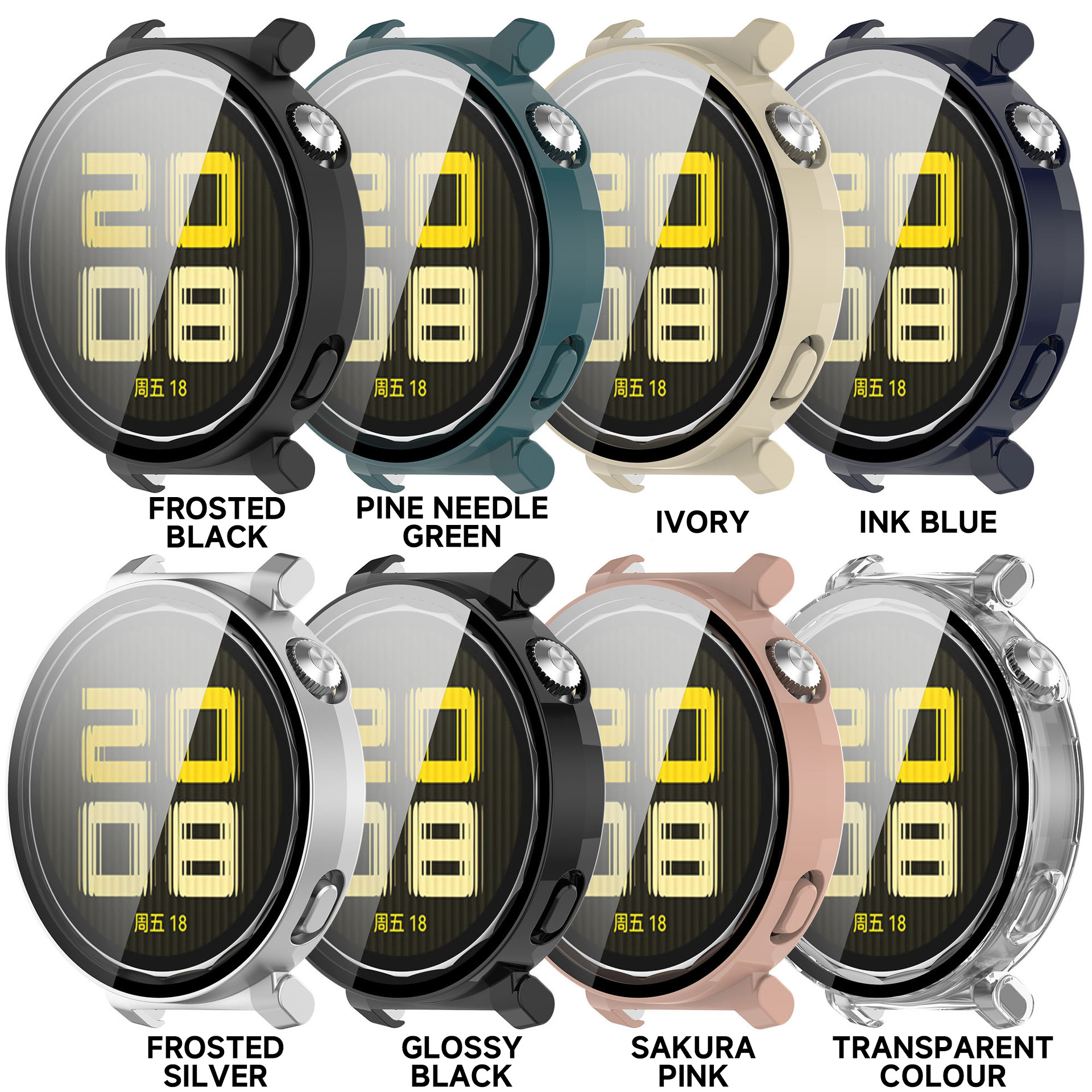 Tempered glass case For Huawei - Titan Smartwatch Accessories avis et prix