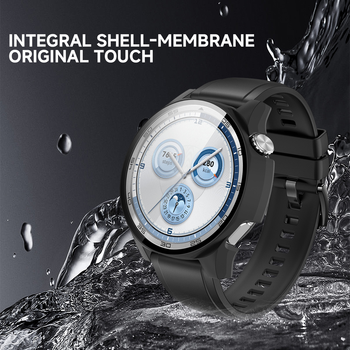 Tempered glass case For Huawei - Titan Smartwatch Accessories avis et prix