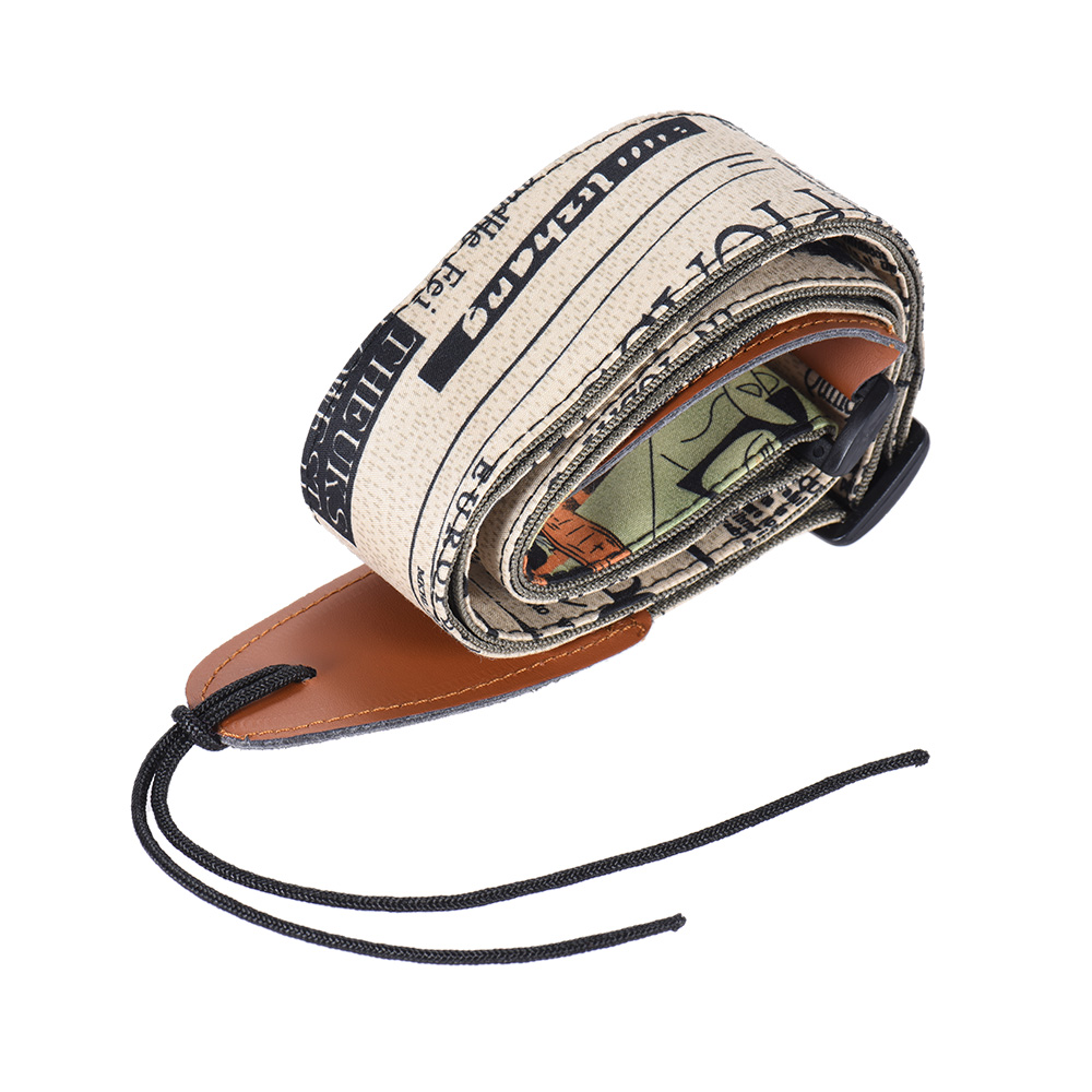 Comfortable Adjustable Guitar  - Leather Classic Strap avis et prix