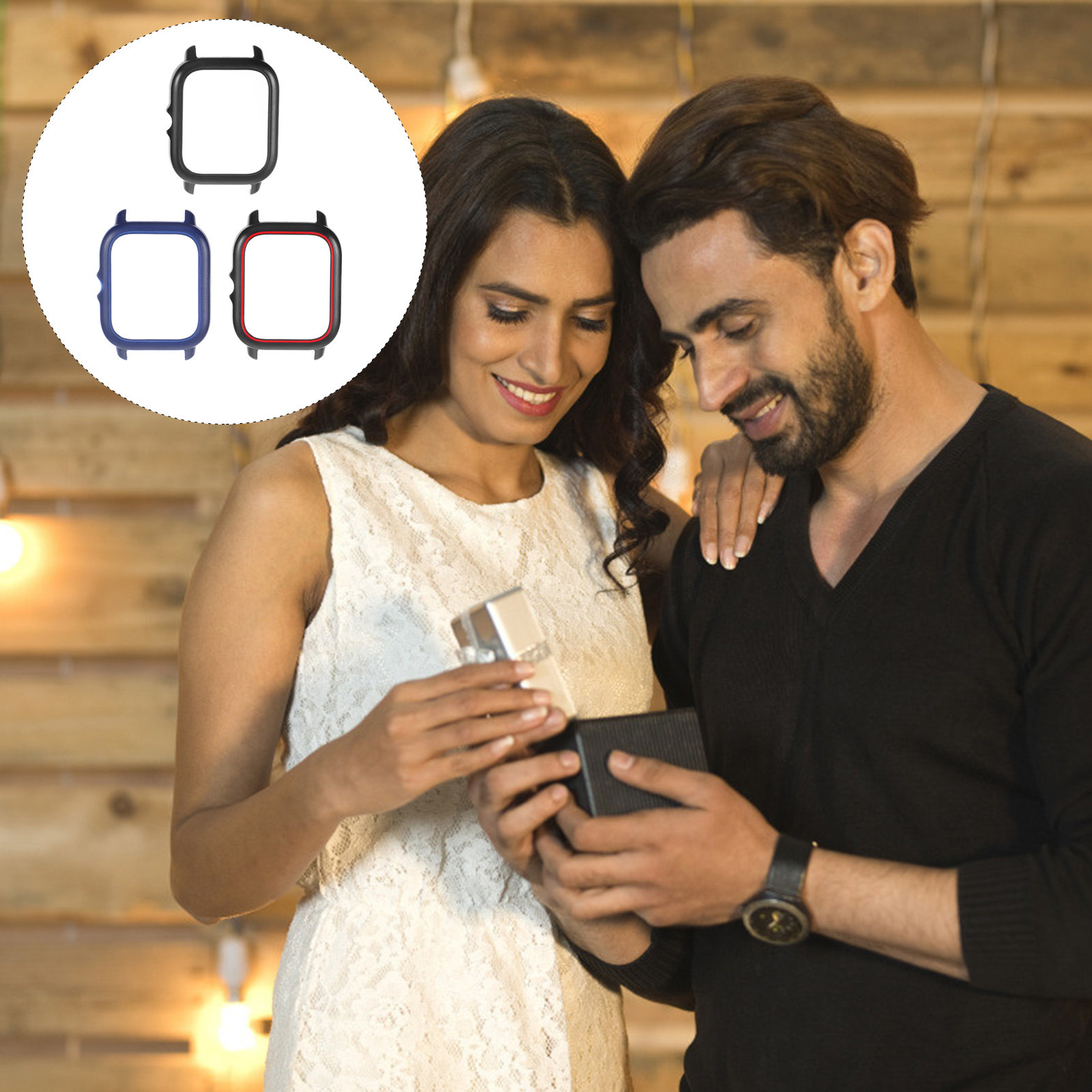 3Pcs Protective Watch Covers P - Smartwatch Case avis et prix